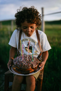 Bake Me a Cake - Natural [Children's Tee] 100% Cotton