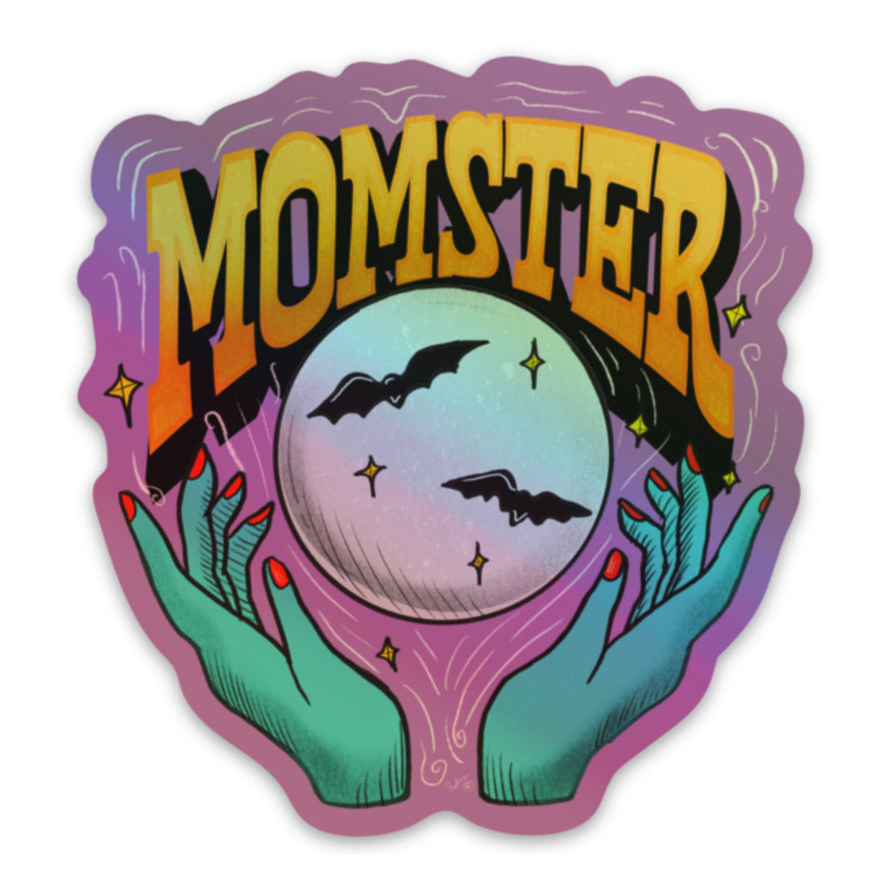 Momster - 2023 - Holographic  3'' [Sticker]
