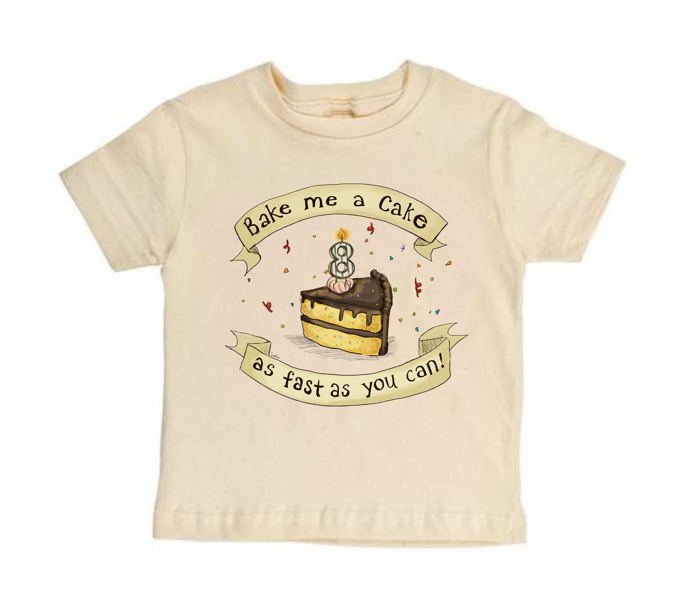 Bake Me a Cake! 8 [Toddler Tee]