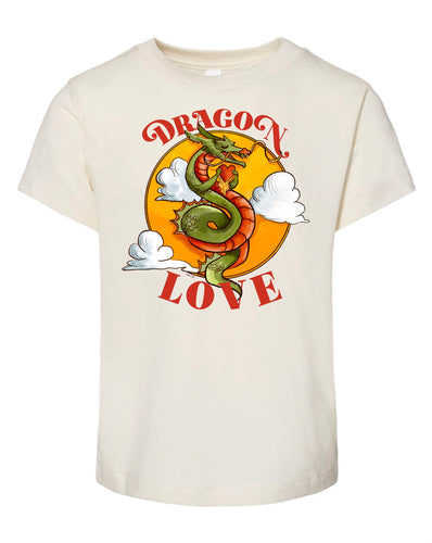 Dragon Love - Natural [Children's Tee]