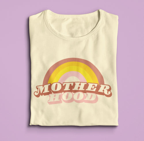 Motherhood - Rainbow - Pale Yellow [Unisex Short Sleeve Tee]