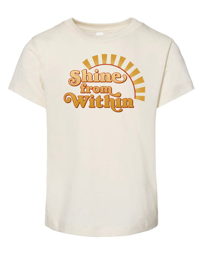 Shine From Within - Natural [Children's Tee]