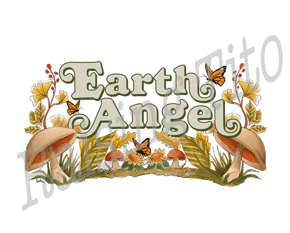 Earth Angel  8.5 x 11