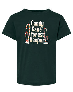 Candy Cane Forest Keeper - Forest - Children's Tee [READY TO SHIP]