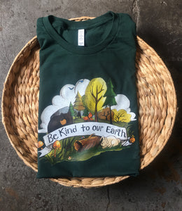 Be Kind to Our Earth [PRE-ORDER] Hunter - Unisex Tee