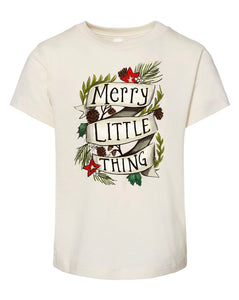 Merry Little Thing - Natural - Children's Tee