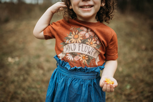 Wildflower Rust [Toddler Tee]