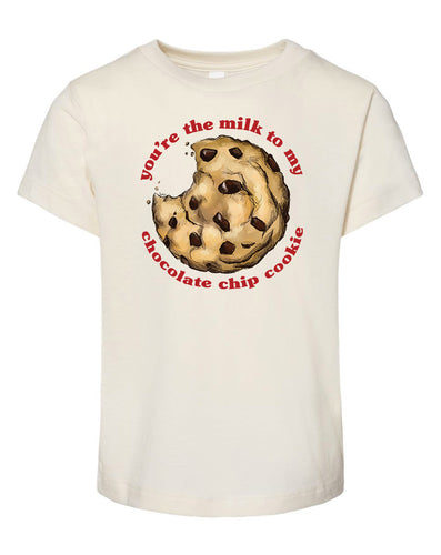 You're the Chocolate Milk to my Chocolate Chip Cookie  - Natural [Children's Tee]