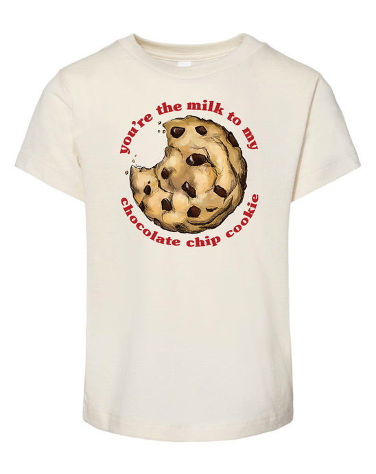 You're the Chocolate Milk to my Chocolate Chip Cookie  - Natural [Children's Tee]