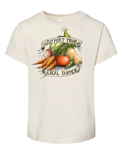 Support Your Local Farmer - Natural [Children's Tee]