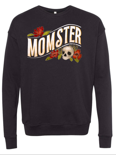 Momster - Black Unisex [READY TO SHIP] 2022 Edition -  Fleece Sweatshirt