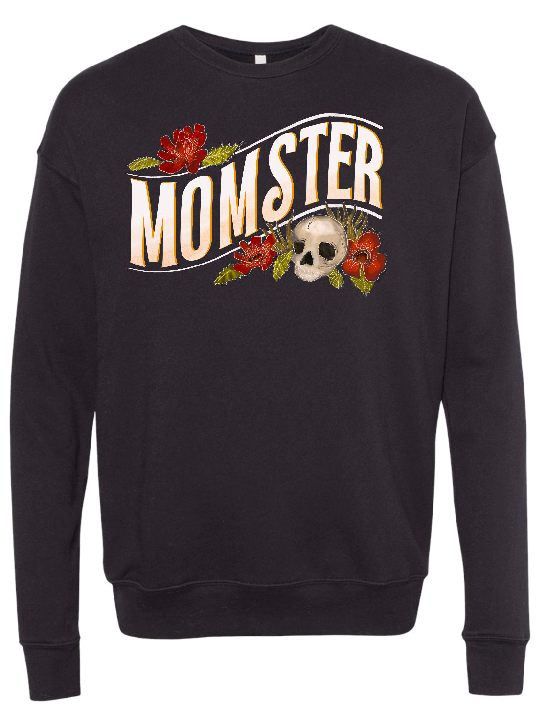 Momster - Black Unisex [READY TO SHIP] 2022 Edition -  Fleece Sweatshirt