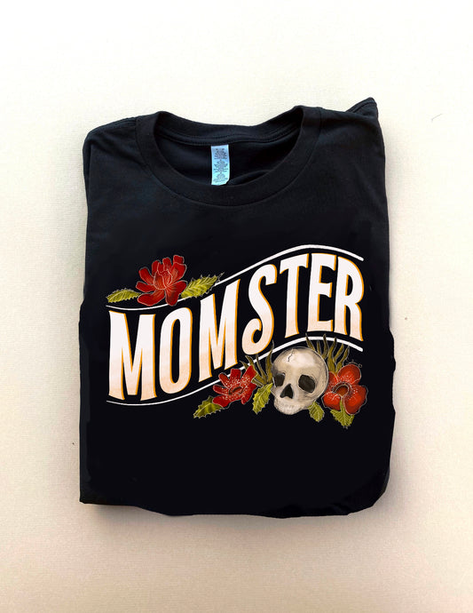 Momster - Black Unisex - Short Sleeve Tee - 2022 Edition [READY TO SHIP]