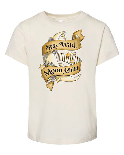 Stay Wild Moon Child - Natural [Children's Tee]