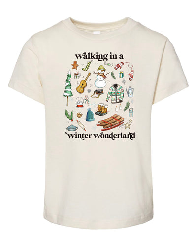 Winter Wonderland - Natural - Children's Tee