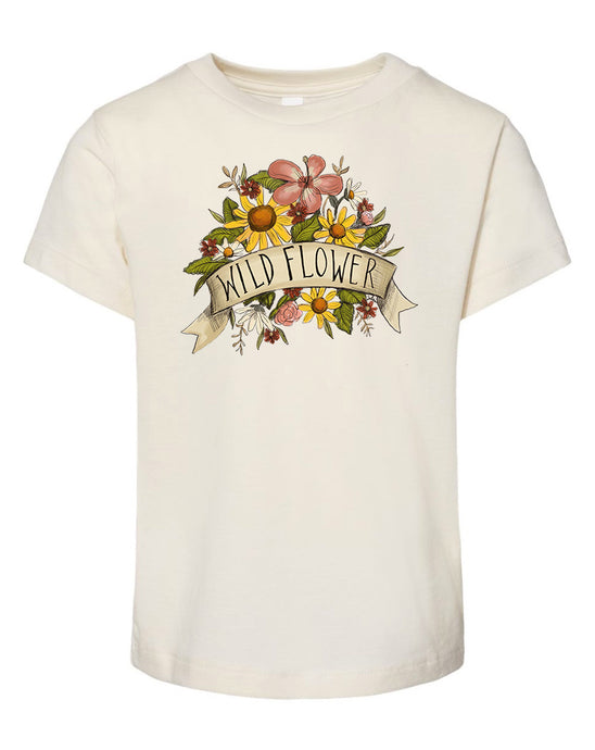 Wildflower - Natural [Children's Tee]